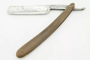 Antike gerade Rasiermesser 5/8 Sheffield hohle Klinge in der Nähe rasierbereit SR331 - Bild 1 von 5