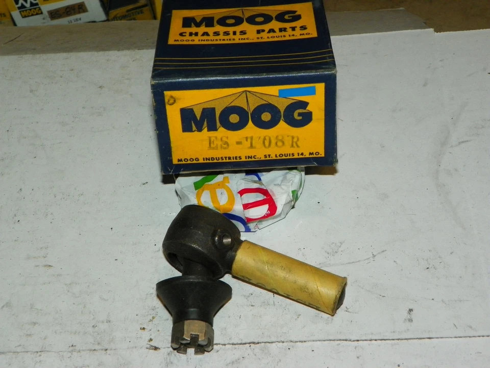 Studebaker 10A Commander 1940 NOS Tie Rod Ends Moog ES-108R Made in USA - Image 1 of 1
