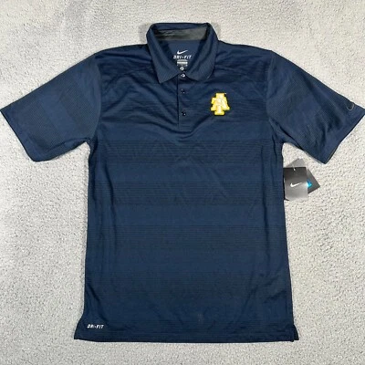 North Carolina A&T Aggies Polo Shirt Mens Size Small Blue Nike Dri-Fit Golf New - Image 1 of 4