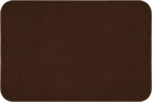 Skid-Resistant Carpet Indoor Area Rug Floor Mat - Chocolate Brown - 2 Feet X 3 F - Picture 1 of 6