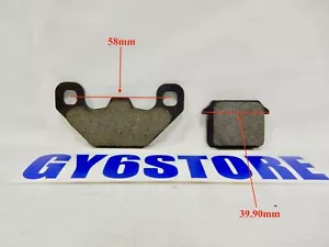 DISC BRAKE PAD SET FOR 50cc 70cc 90cc 110cc 125cc SCOOTERS ATVS DIRT (TYPE 4) - Picture 1 of 3