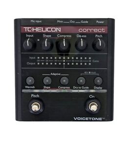 TC Helicon Voicetone Correct  Voice Pitch Correction  Vocal Effect Pedal