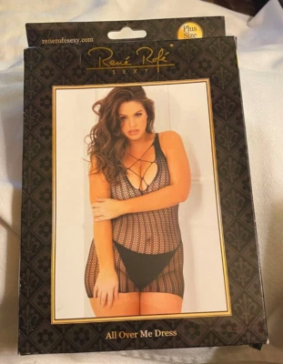 Rene Rofe Sexy All Over Me Dress Plus Size 1X 2X 3X - Image 1 of 2