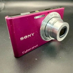 Cámara digital Sony DSC-W320 rosa Cyber-shot 14,1 MP solo idioma japonés - Imagen 1 de 10
