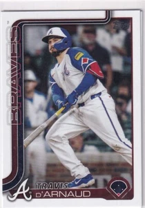 2025 Topps MLB Baseball Series 1 No. 325 Travis D'Arnaud Braves - Bild 1 von 2