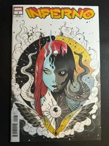 INFERNO #1 PEACH MOMOKO MYSTIQUE VARIANT 2021 MARVEL COMICS NM 9.4+ - Picture 1 of 10