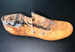 Antique Shoe Cobbler’s Shoe Form Size 12D Great Home Decor Piece - Picture 1 of 4