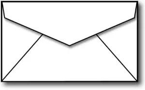Mini White Envelopes - 2 1/4" X 3 5/8" - for Florist Cards, Gift Cards, Business - Picture 1 of 12
