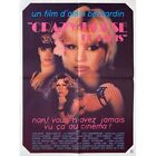 Affiche de film CRAZY HORSE DE PARIS - 23x32 po. - 1977 - Alain Bernardin, John Le