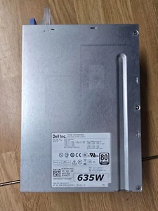 Dell 1K45H NVC7F D635EF-00 Precision T3600 T3610 T5600 T5610 635W PSU inc VAT - Picture 1 of 6