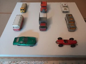 8 Vintage Matchbox Cars Bundle - Picture 1 of 4