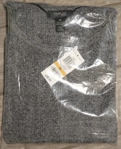 Macys Style&Co Woman D-Black/Warm Ivory Tunic (3X) - Picture 1 of 3