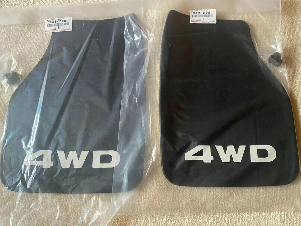 TOYOTA Guardabarros Traseros Genuinos Aletas Izquierda y Derecha JUEGO 4RUNNER PICKUP Hilux 89-95 4x4 Foto 1 de 1