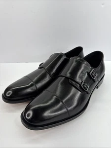 GEOX Respira Men's U Saymore E Dress Shoes Black, Size 11 - Picture 1 of 6