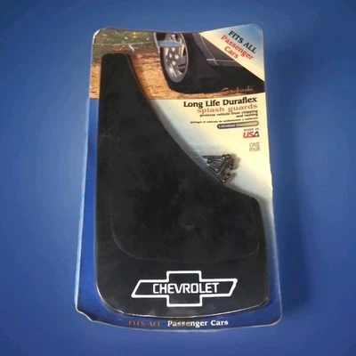 Groboski Chevrolet Long Life Duraflex splash guards 1 PAIR - 10097 GM NOS - Image 1 of 2