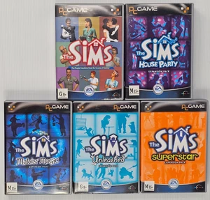 The Sims & The Sims Expansion Packs PC Bundle Windows - Picture 1 of 15