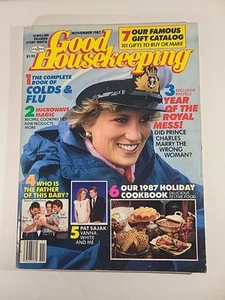1987 NOVEMBER GOOD HOUSEKEEPING MAGAZINE - PRINCESS DIANA COVER - B 2763 [544] - Picture 1 of 10