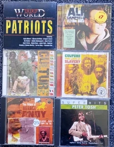 Reggae 6 CD Bundle Culture (2) Peter Tosh Ali Campbell Third World Horace Andy - Picture 1 of 8