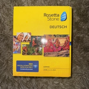 Rosetta Stone Russian Version 4 Levels 1-5 w/ PC Discs, Key & Audio Companion - Picture 1 of 5