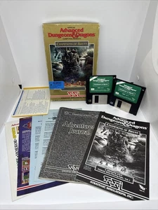 Vintage Champions Of Krynn_Advanced Dungeons & Dragons disco da 1,4 MB per IBM - Foto 1 di 21