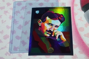 2022 Cardsmiths Currency Series 1 1st Edition Holofoil Nikola Tesla #7 - Picture 1 of 6