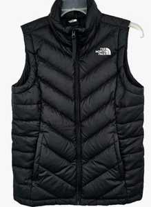 NWOT The North Face Black Vest Small Down Feather Puffer Insulated Jacket Winter - Picture 1 of 6