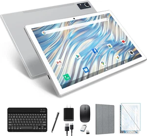 Latest Android 13 Tablet, Octa-Core Processor+128Gb+16(8+8 Expand) GB, 10.1 Inch - Picture 1 of 12