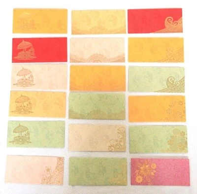 Diwali  Luxury Fancy Envelope Money Wallet Gift Wedding Marriage Occasions x 20 - Image 1 of 4