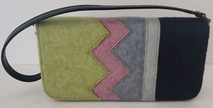 Vintage RENAUD PELLEGRINO Multi-Color handbag/clutch 7 x 3.75 x 2.25 - Picture 1 of 6