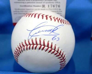 Jesus Montero Psa Dna Coa Hand Signed Major League Autograph Baseball - Picture 1 of 1