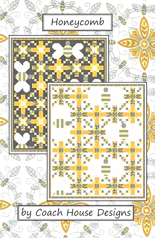 HONEYCOMB#CHD2313 BY COACH HOUSE DESIGNS FOR MODA PRICE IS FOR 1 PATTERN - Image 1 of 1
