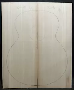 SALVAGED SITKA SPRUCE GUITAR TOP, AA, FOR JUMBO 17" ECO-FRIENDLY TONEWOOD - Foto 1 di 4