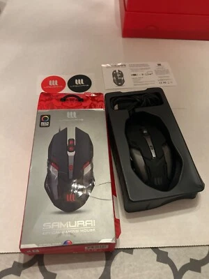 Lifeworks Samurai Optical Gaming Mouse Multi Color LW-BL-GM1000B Open Box & NEW! - Image 1 of 4