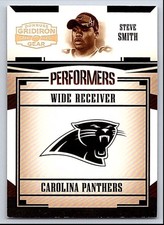 2005 Donruss Gridiron Gear Performers Gold Holofoil  Steve Smith P-45 054/100