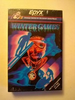 Winter Games IBM PC MS-DOS Epyx Vintage Computer Game 3.5" Disk Strategy