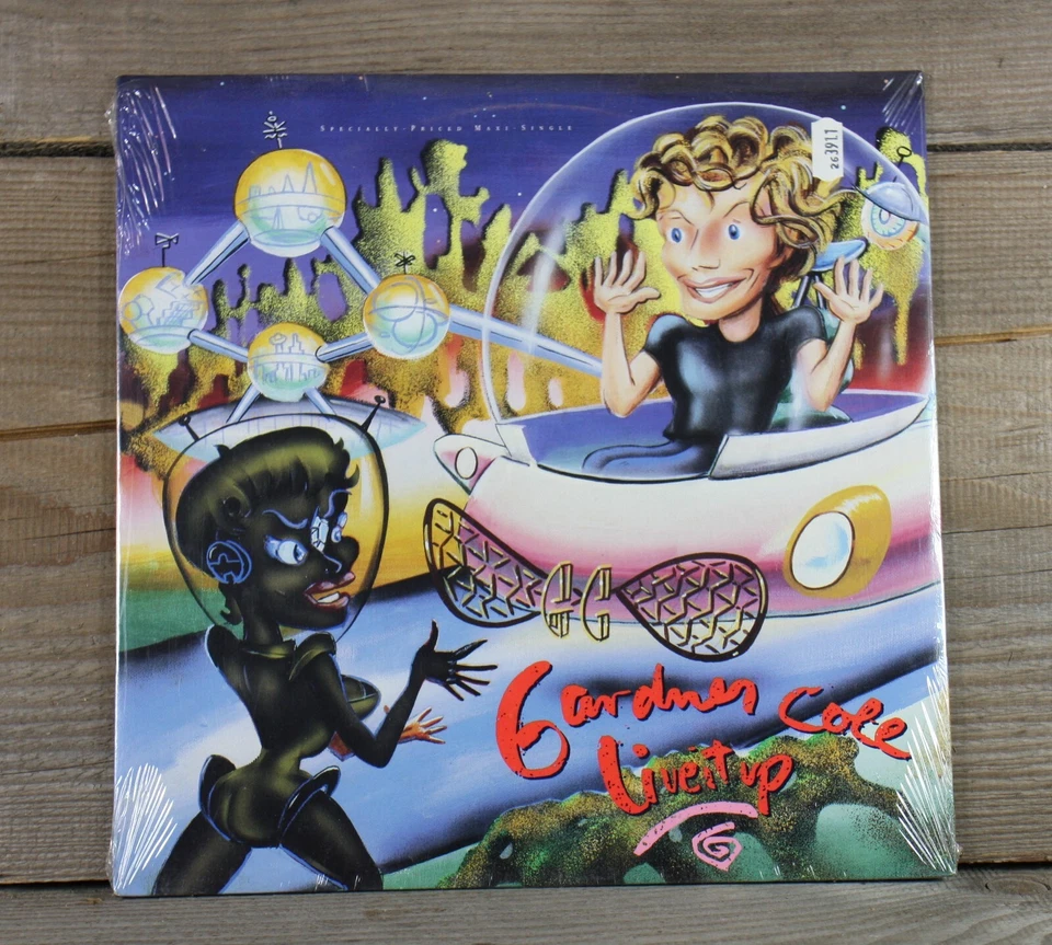 Gardner Cole/ Live it up  EP 12" 1988 OVP - Bild 1 von 1