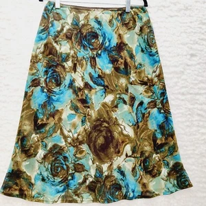 Falda Midi Talla L Rosa Romántica Bloomcore Whimsycore Suave Niña Cottagecore Boho - Imagen 1 de 9
