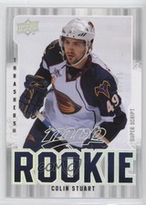2008-09 Upper Deck MVP Super Script /25 Colin Stuart #347 Rookie RC
