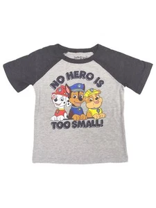 Jumping Beans Paw Patrol Toddler Boys No Hero is too Small T-Shirt Tee Shirt - Picture 1 of 1