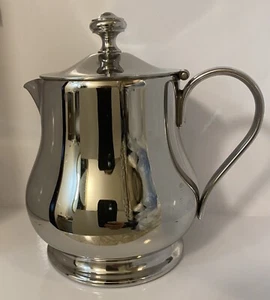 Vintage Gebruder Hepp Exclusiv 0.7 Liter Coffee Tea Pot Pitcher Hinged Lid - Picture 1 of 12
