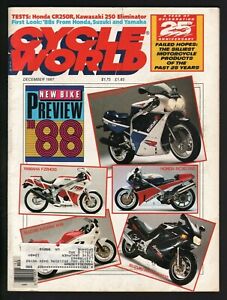 1987 December Cycle World - Vintage Motorcycle Magazine