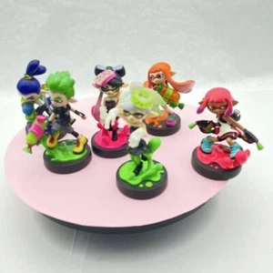 Splatoon 2 Marie & Callie Neon Pink Inkling Girl Boy & Girl Amiibo Nintendo - Picture 1 of 20