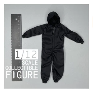1/12 Overalls Overalls Overalls mit Mütze für 6 Zoll Actionfigur Body Custom Puppe - Bild 1 von 12