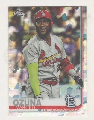 2019 Topps Chrome Sapphire #503 MARCELL OZUNA Atlanta Braves - Image 1 of 2