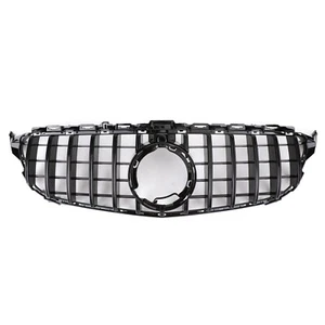 GTR Style Grill Grille W/Camera fit Mercedes-Benz W205 C205 A205 2019 ` - Picture 1 of 10