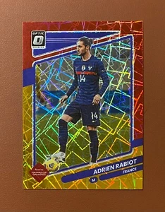 2021-22 Donruss Optic Adrien Rabiot ASIA T-Mall Red & Gold Velocity Prizm #2/8 - Picture 1 of 2