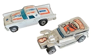 Hot Wheels 1969 Prowler Super Chrome & 57' T-Bird Black Walls Original - Picture 1 of 7