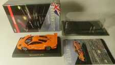 Kyosho 1/64 British Car Collection McLaren F1 GTR Long Tail Orange Tire Logo...