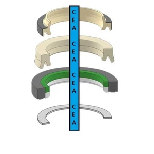 71465022 Rod Seal Kit Fits Fiat-Hitachi 100mm - Picture 1 of 1