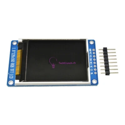 1pcs 1.8" inch 128X160 TFT Full Color LCD Display Module SPI ST7735 for Arduino - Bild 1 von 4